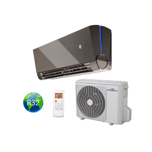 Fisher ART FSAUIF-Art-123AE3-B Antracit oldalfali split klíma 3,5 kW