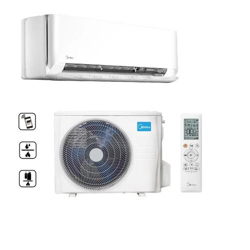 Midea Breezeless E MCB-09-SP oldalfali split klíma 2,6 kW – Kazincklíma Kazincbarcika klíma szerelés
