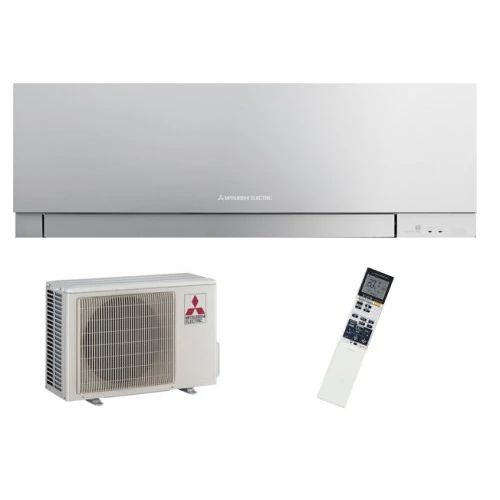 Mitsubishi MSZ/MUZ-EF35VGKS Zen Prémium oldalfali split klíma 3,5 kW (ezüst) – Kazincklíma Kazincbarcika klíma szerelés