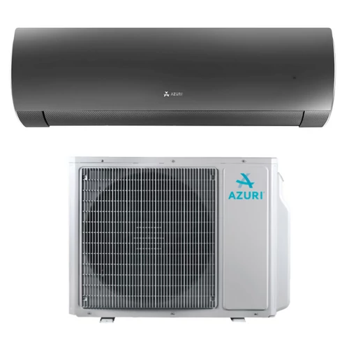 AZURI BLACK SUPRA AZI-WO50VB oldalfali split klíma 5,2 kW (Fekete) – Kazincklíma Kazincbarcika klíma szerelés
