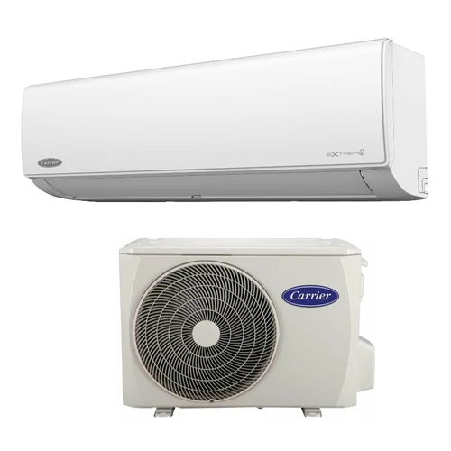Carrier Extreme 2 38QHG018D8SE/42QHG018D8SE oldalfali split klíma 5,3 kW – Kazincklíma Kazincbarcika klíma szerelés