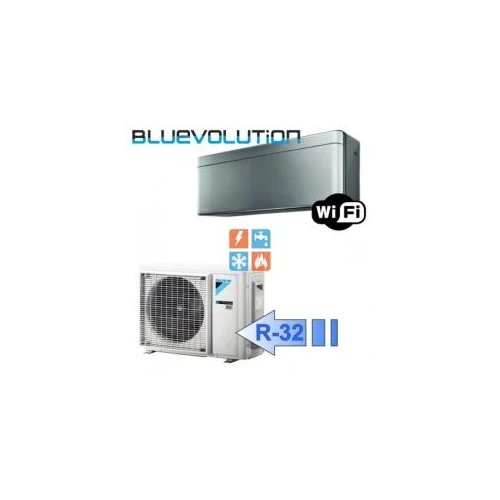 Daikin FTXA50CS/RXA50B8 Stylish oldalfali split klíma szürke 5 kW – Kazincklíma Kazincbarcika klíma szerelés