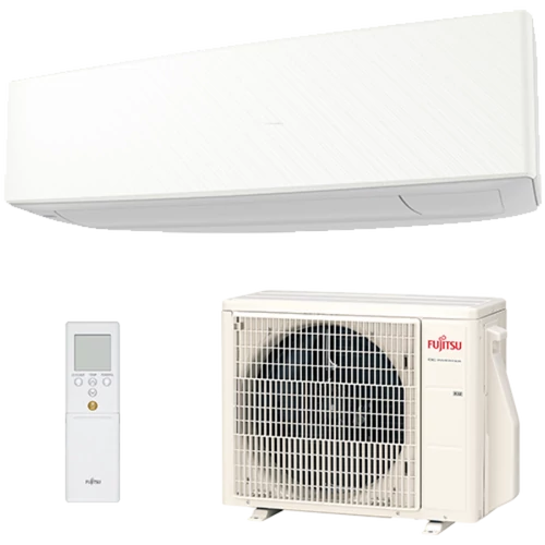 Fujitsu Design 2020 ASYG09KETE/AOYG09KETA oldalfali split klíma 2,5 kw Pearl white X White – Kazincklíma Kazincbarcika klíma szerelés