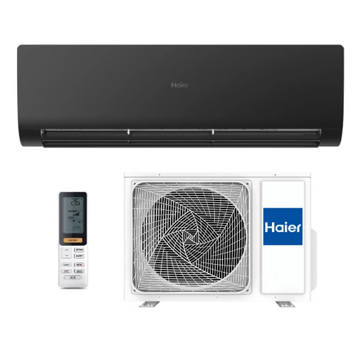 HAIER FLEXIS MATT BLACK AS35S2SF1FA-MB3/1U35S2SM1FA oldalfali split klíma 3,5 kW