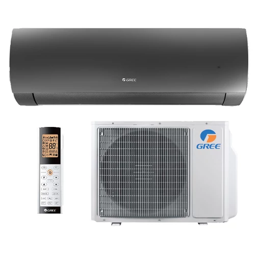Gree Dark Pro GWH12ACCXD-K6DNA1D-DARK oldalfali split klíma 3,5 kW – Kazincklíma Kazincbarcika klíma szerelés