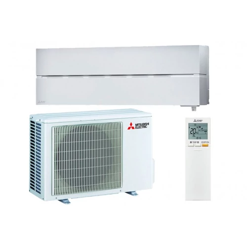 Mitsubishi MSZ/MUZ-LN25VG2W Diamond (matt fehér) oldalfali split klíma 2,5 kW – Kazincklíma Kazincbarcika klíma szerelés
