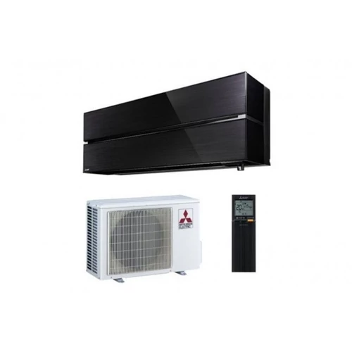 Mitsubishi MSZ/MUZ-LN25VG2B Diamond (tükrös fekete) oldalfali split klíma 2,5 kW