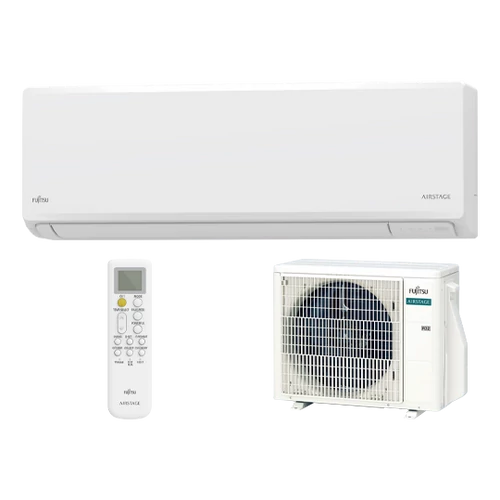 Fujitsu ECO ASEH07KNCA/AOEH07KNCA oldalfali split klíma 2 kW – Kazincklíma Kazincbarcika klíma szerelés