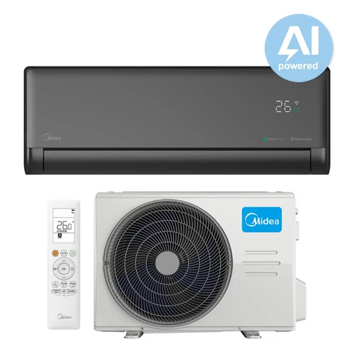 Midea Solstice SOL-09-BL-SP oldalfali split klíma 2,6 kW