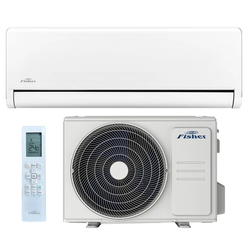 Fisher Art FSAIF-Art-124AE3-W/FSOAIF-Art-124AE3 oldalfali split klíma 3,5 kW (Fehér - Fényes előlappal)