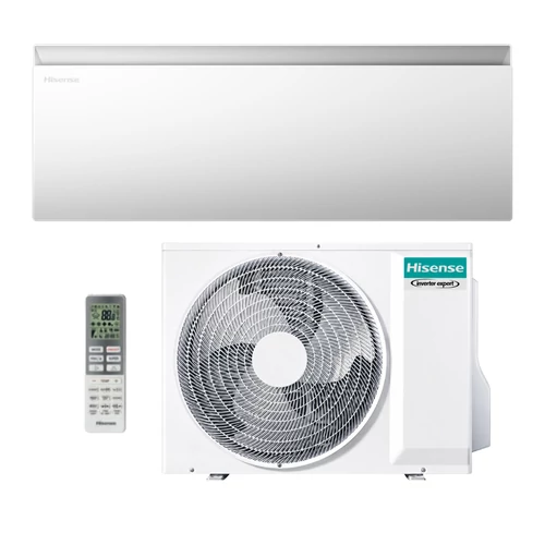 Hisense Air Master QK35WM0A oldalfali split klíma 3,5 kW – Kazincklíma Kazincbarcika klíma szerelés